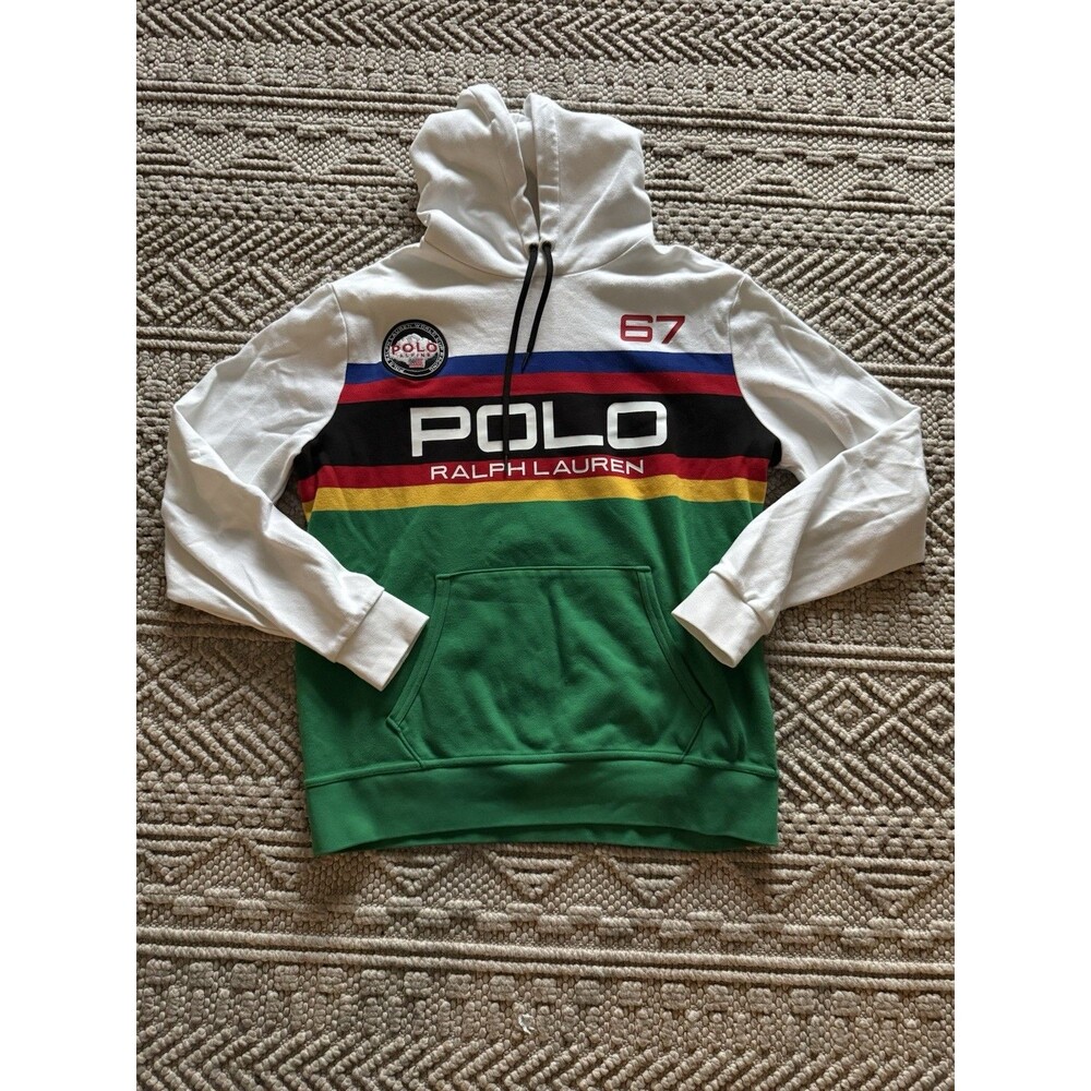 Polo Ralph Lauren Alpine World Cup Racing Hoodie #67 Men’s Large